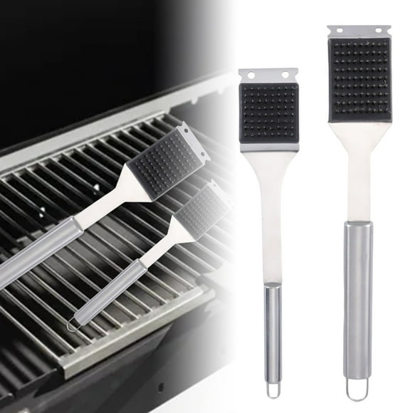 Barbecue Forks Outdoor Family with Stainless Steel Clean Grill Tools - Grilling Accessories for Efficient Barbecue Prep and 2PCS