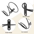 thumbnail image 4 of Pack of 6 Wall Mounted Wine Racks - Red Wine Bottle Display Holder with Screws, Metal Hanging Wine Rack Organizer, 4 of 5