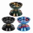 thumbnail image 3 of YoYo Balle Non Réactive en Alliage d'Aluminium, Décoloration Avancée, Exquise pour la Compétition, avec Gant et 3 Pcs de Cordons, 3 of 5