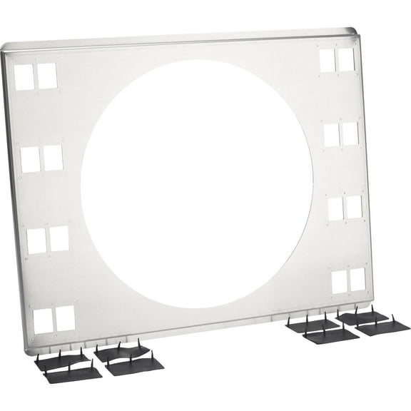 Aluminum Fan Shroud for 31 Inch Radiator, Single Electric Fan