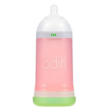 Adiri NxGen 9.5 Ounce Stage 2 Nurser Baby Bottle - Pink