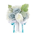 thumbnail image 2 of Ramo de novia para boda, decoración del hogar con flores, romántico, ramo de , flores artificiales para novia, aniversario,, 2 of 10