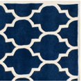thumbnail image 3 of Safavieh Chatham Dark Blue Contemporary Rug - Square 7', 3 of 3