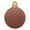 Brown, variant on 24 In Giant Inflatable Velvet Christmas Balls, Inflatable Flocked Christmas Ball, Large Blow Up Outdoor Velvet Inflatable Christmas Ornaments,Xmas Porch Lawn Yard Holiday