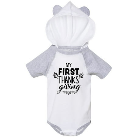 

Inktastic My 1st Thanksgiving Gift Baby Boy or Baby Girl Bodysuit