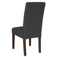 thumbnail image 4 of Flash Furniture Greenwich Parsons Dining Chair, Gray Fabric, 4 of 6