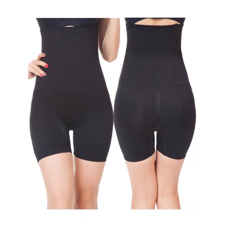 

Women s Hi-Waist Body Shaper Butt Lifter Slip Shapewear Waist Trainer Tummy Control Panties Seamless Thigh Slimmer BoyShorts