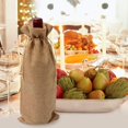thumbnail image 5 of NAMZI 12PCS Wine Gift Bag with Drawstring, 13.78×5.9inch Reusable Bottle Wrap Dresses Pouches for Birthday Wedding Party Favors Blind Tasting（Grey）, 5 of 5