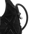 thumbnail image 3 of Women Shoulder Bag Metal Locking Buckle Reinforced Shoulder Strap Large Capacity Casual Stylish Women Shoulder Handbag Black Free Size, 3 of 8
