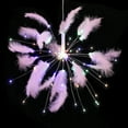 thumbnail image 3 of DYstyle Firework Lights 100 LED Feather Starburst String Lights Battery Operated 8 Modes Remote Control Hanging Decorative Fairy Lights for Bedroom Wedding Party, 3 of 6