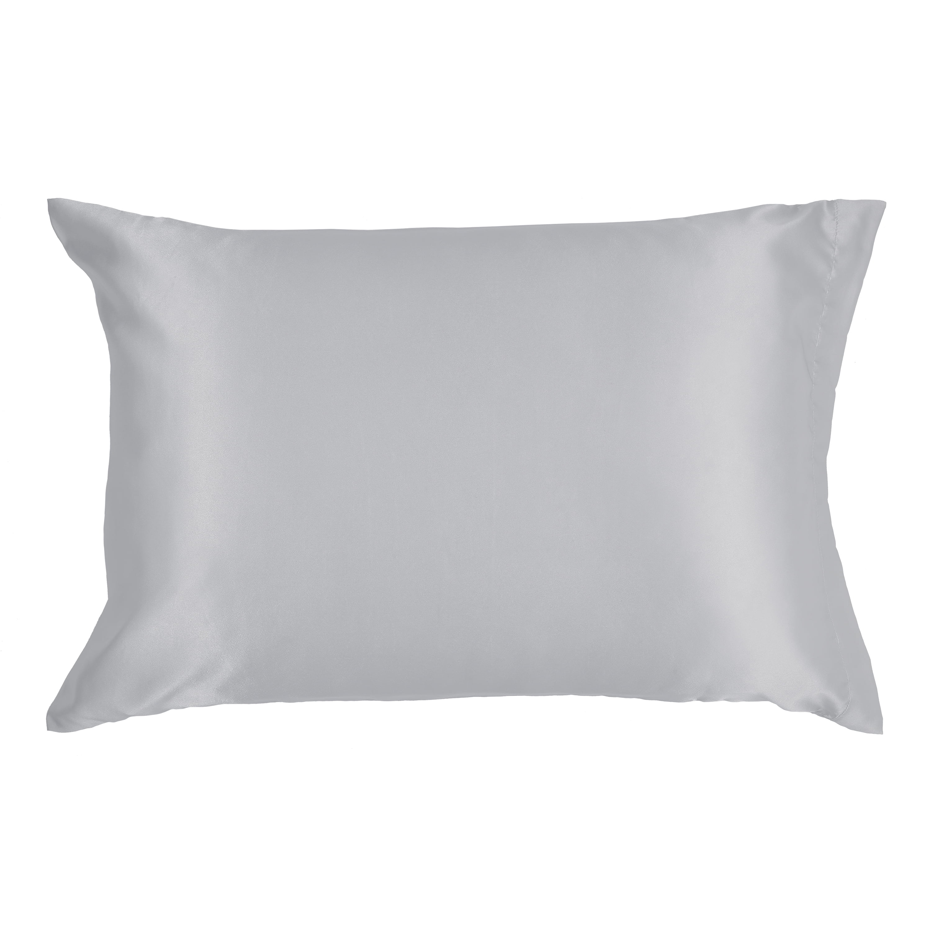 Satin Bed Pillowcase Cover Soft Silk Cushion Cover Bedding Slipcover Single Pcs. 