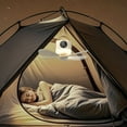 thumbnail image 6 of TOPRenddon Smart Ceiling Fan Light with Rechargeable Battery, 360° Portable Camping Fan & Adjustable Night Light, Type-C Hanging Desk Fan for Bedroom/Tent/Office,Beige, 6 of 7