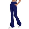 thumbnail image 3 of Vibrex Leggings for Women High Waisted,Women's High Waist Solid Color Hip Lifting Exercise Fitness Tight Yoga Pants Leggings Compression Pants, 3 of 7