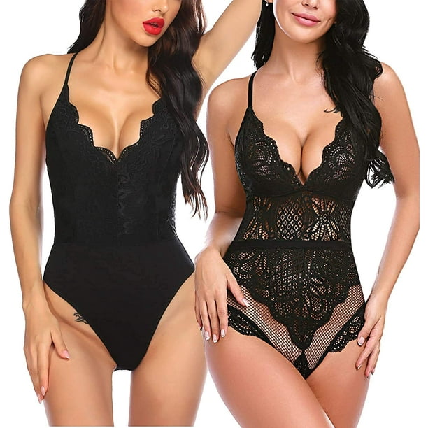 Lace Dark Shape Bodysuit, Ready-to-wear