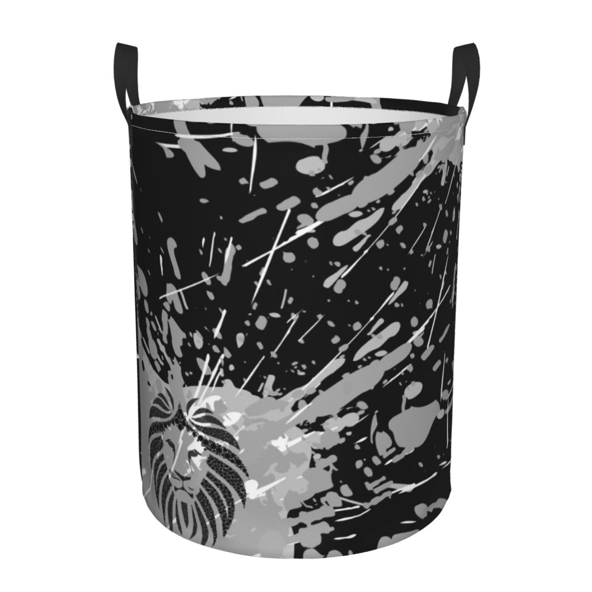 Africa Animal Big Cat Lion Laundry Basket Organizer Collapsible Dirty