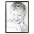 thumbnail image 2 of ArtToFrames 26" x 36" Black Panel With Silver Lip Picture Frame, 26x36 inch Multi Wood Poster Frame (WOM-5093),  Pack, 2 of 7