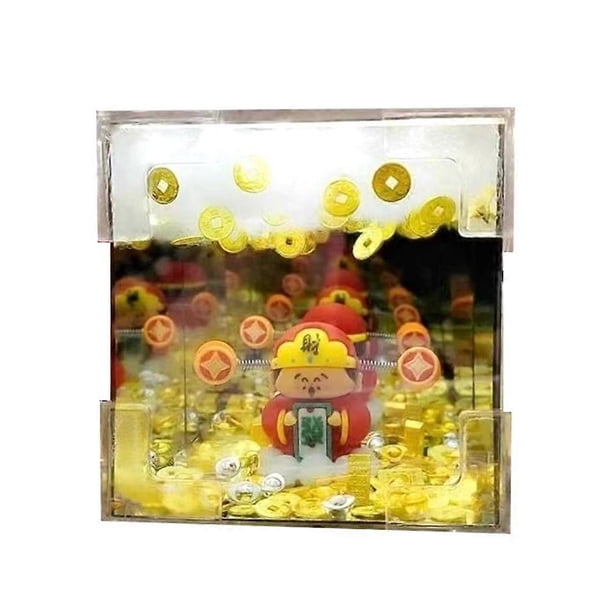 New Year's Wealth God Night Light Handmade DIY Material Package Spring Festival