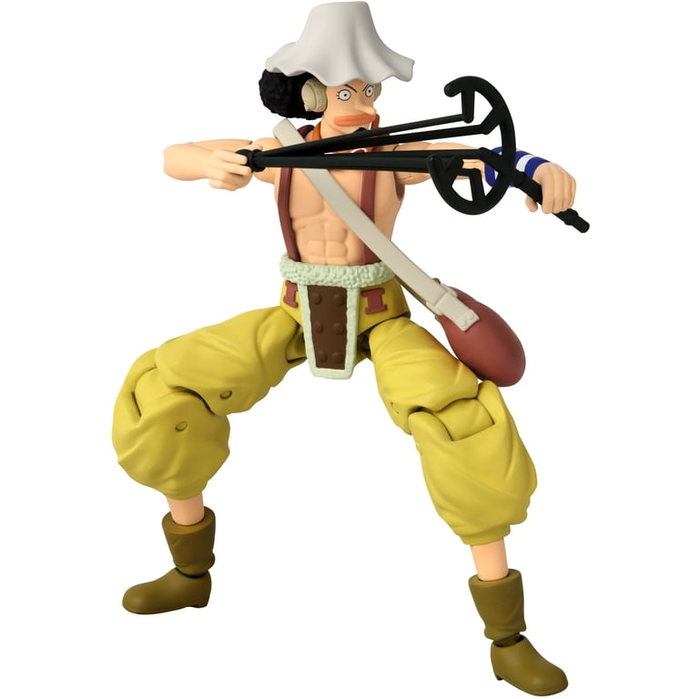 Anime Heroes, One Piece Usopp Action Figure, 6.5-inch, Collectible