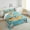 Teal Yellow, variant on Corgi Bedding Sets Queen Size Cute Pet Dogs Comforter Set Lovely Cartoon Animal Bedding Comforter Sets for Dog Lovers Down Comforter Doughnut Decor Duvet Insert Pink
