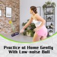 thumbnail image 5 of 3X Silent Pickleball Balls Quiet Foam Practice Balls with Exact Real Ball Bounce Soft PU Material for Indoor/Outdoor, 5 of 5