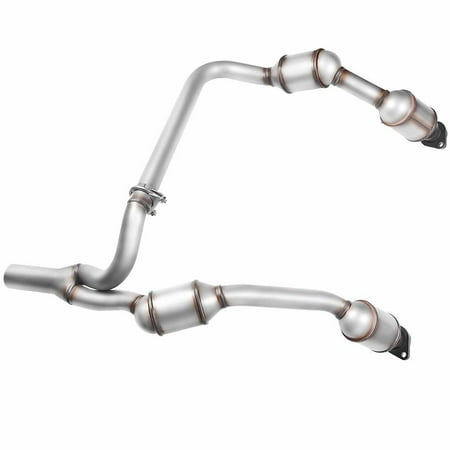 Front Catalytic Converter Exhaust Manifold for Jeep Wrangler JK 2007 2008 2009 6 Cyl 3.8L Assembly Engine Y (Jeep Jk Best Mods)