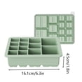 thumbnail image 2 of For Clear Large Ice Cubes – Silicone Tray For Freezer Easy Release And Stackable Design Reusable Party, 2 of 4