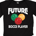 thumbnail image 4 of Inktastic Future Bocce Player Boys or Girls Long Sleeve Baby Bodysuit, 4 of 5