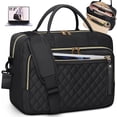thumbnail image 1 of Bolsa impermeable para portátil RAINSMORE de 17,3 pulgadas para mujer, color negro, 1 of 8