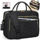 thumbnail image 1 of Bolsa impermeable para portátil RAINSMORE de 17,3 pulgadas para mujer, color negro, 1 of 8