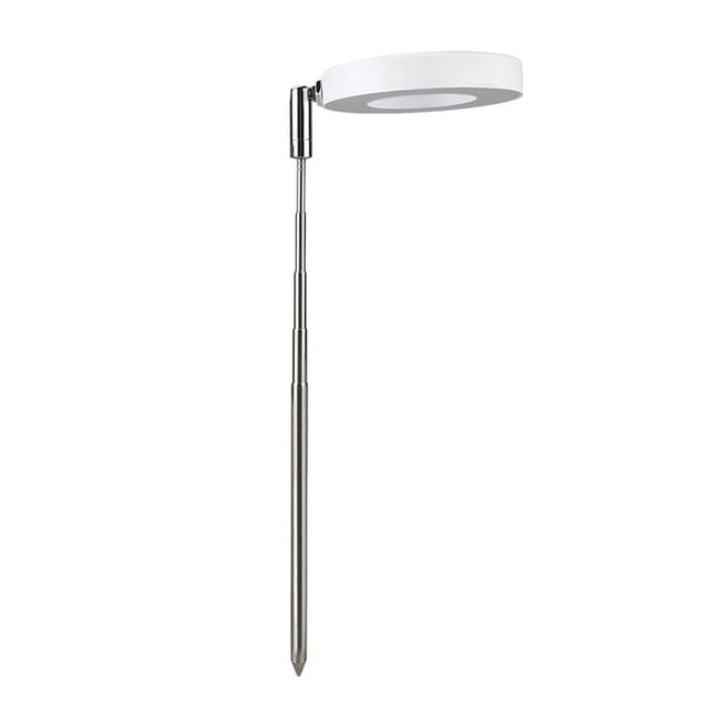 Cateissary La luz LED telescópica blanca crece amplia gama de aplicaciones para plantas de interior Luz de crecimiento LED para plantas Jardín y Patio 3.5 pulgadas de tres cabezas