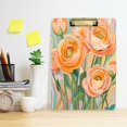 thumbnail image 2 of FORMRS Acrylic Clipboard with Low Profile Clip Standard A4 Letter Size, 12.5" x 9", Abstract Floral Art, 2 of 8