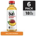 thumbnail image 4 of Bai Flavored Water, Malawi Mango, Antioxidant Infused Drinks, 18 Fluid Ounce Bottles, 6 count, 4 of 5