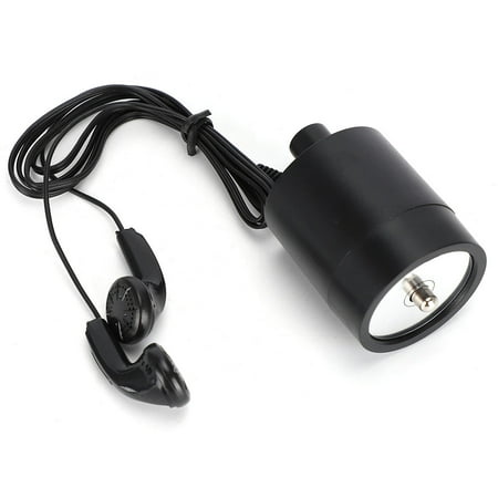 BOKYAN Counter-Surveillance Audio Listening Device, Detectaphone Kit with Earphone and USB Cable, Built-in Battery, US Plug Wall Audio Bug Sound Amplifier, Black (5.9 inches / 15 cm)