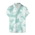 thumbnail image 4 of Mens Hawaiian Shirt Short Sleeve Button Down Shirts Tropical Floral Summer Beach Shirts,S-3XL, 4 of 7