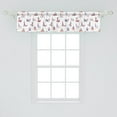 thumbnail image 2 of Ambesonne Dog Lover Window Valance, Dog Owners with Pets, 54" X 12", Multicolor, 2 of 3