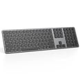 thumbnail image 1 of Teclado Bluetooth OMOTON compatible con Mac recargable, 1 of 9