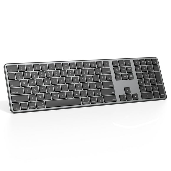 Teclado Bluetooth OMOTON compatible con Mac recargable