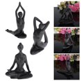 thumbnail image 1 of 3 esculturas de Yoga para niña Macarena estatua coleccionable de moda cerámica, 1 of 8