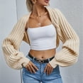 thumbnail image 4 of Women's Cardigan Sweaters 2023 Fall Oversized Open Front Button V Neck Lightweight Cardigans Knit Outerwear Oversized Cardigans for Women Womens plus Size Open Front Sweaters plus Size Sweater for, 4 of 8