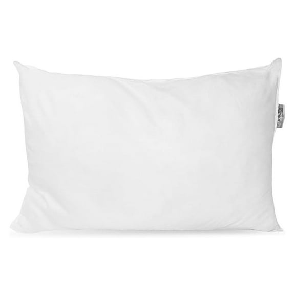 Queen Size Ultra-Thin Polyester Lite Pillow for Sleeping Flat and Low Pillow for Stomach and Back