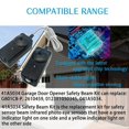 thumbnail image 4 of Garage Door Safety Sensor Kit - Compatible Replacement Parts for Garage Door Openers, 4 of 8