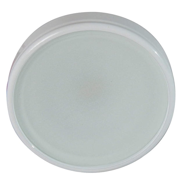 Lámpara empotrada Lumitec Halo Spectrum RGBW de montaje empotrado, color blanco