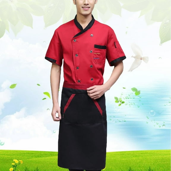 Hotel Cook Uniform Chef Apparel Men and Women Man