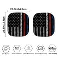 thumbnail image 2 of Garronmavis American Flag Car Sunshades Sun Heat Protection Sun Shade Car Windshield 2 Pieces Window Sun Blocker for Car Universal Fit, 2 of 5