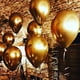 thumbnail image 1 of 100 globos de látex con perlas doradas, globos metálicos de helio para bodas, fiestas de cumpleaños, 1 of 8