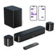 thumbnail image 1 of Barra de sonido ULTIMEA Aura A30 de 5.1 canales con subwoofer de 250 W, 1 of 9