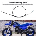 thumbnail image 4 of Cable del Freno de Tambor Delantero, Motocicleta del Tambor Delantero del cable de freno de 1200 mm Resistente a la Bicicleta de Tierra, 4 of 7