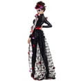 thumbnail image 2 of Rosas Day of the Dead Plus Size Costume, 2 of 3