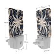 thumbnail image 7 of PhooArto Octopus Feet Pattern Plug in LED Night Light Auto Sensor Dusk to Dawn Decorative Night for Bedroom, Bathroom, Kitchen, Hallway, Stairs, Baby's Room, Energy Saving, 7 of 7