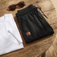 thumbnail image 4 of AzureSilk Cargo Shorts For Mens Casual Shorts Drawstring Summer Shorts Beach Golf Shorts Summer Shorts Athletic Shorts For Men Gym Shorts Men, Size S-XL, 4 of 6